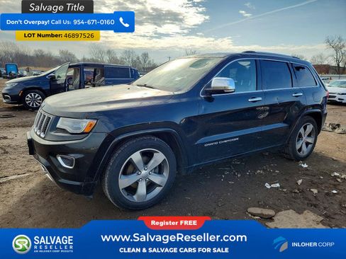 Used 2014 Jeep Grand Cherokee Overland w/ Advanced Technology Group image 1