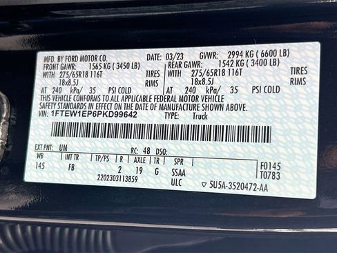 Certified 2023 Ford F150 XLT w/ Equipment Group 302A High AWD/4WD image 38