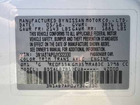Used 2018 Nissan Sentra S image 21