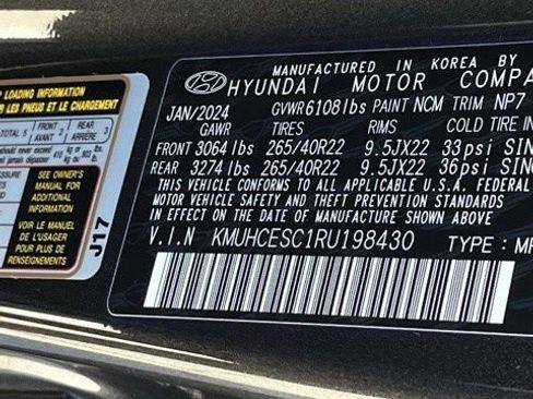 Used 2024 Genesis GV80 3.5T w/ Prestige Package image 35