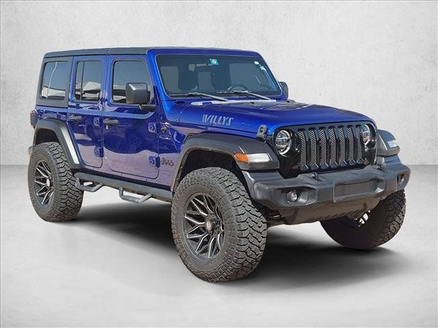 Used 2020 Jeep Wrangler Unlimited Sport AWD/4WD image 3