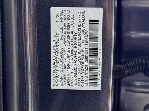 Used 2025 Honda Pilot EX-L image 44