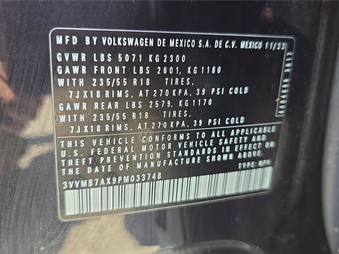 Used 2023 Volkswagen Tiguan SE w/ Panoramic Sunroof Package AWD/4WD image 29