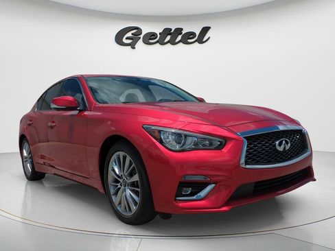 Used 2023 INFINITI Q50 Luxe w/ Cargo Package RWD image 3