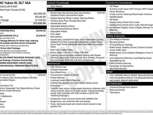 Used 2018 GMC Yukon XL SLT w/ Premium Edition image 27