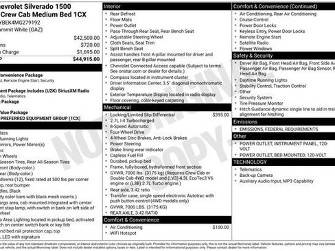 Used 2021 Chevrolet Silverado 1500 Custom image 2