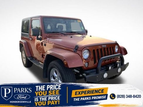 Used 2014 Jeep Wrangler Sahara w/ Connectivity Group AWD/4WD image 1