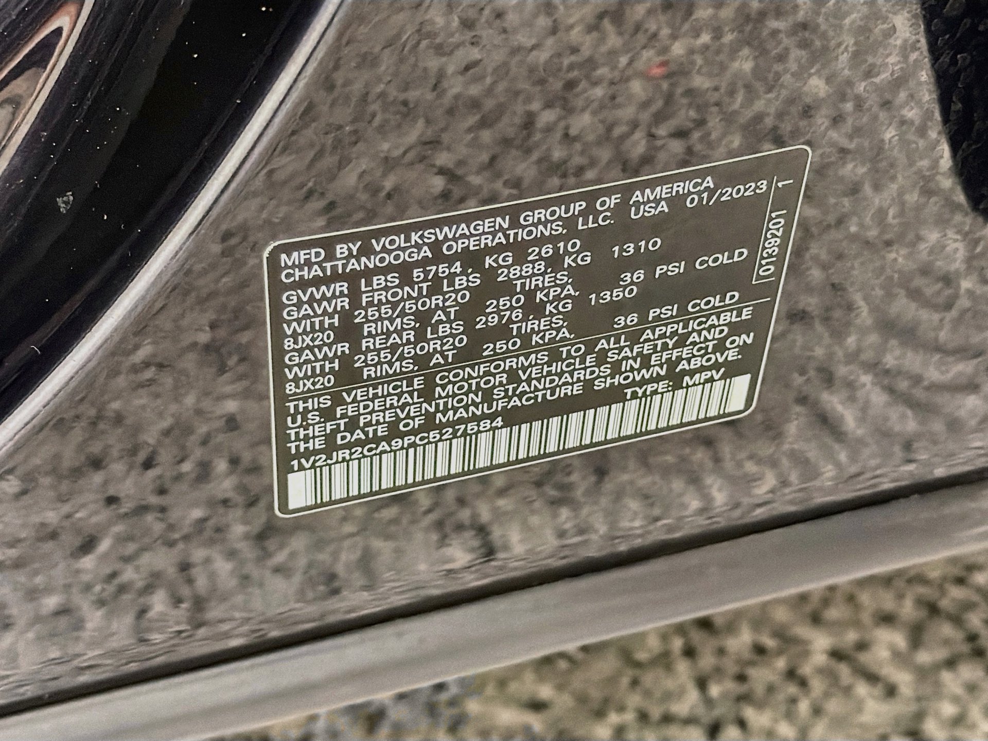 Used 2023 Volkswagen Atlas SE w/ Panoramic Sunroof Package FWD image 32