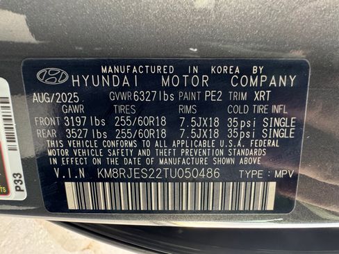 New 2026 Hyundai Palisade XRT Pro image 34