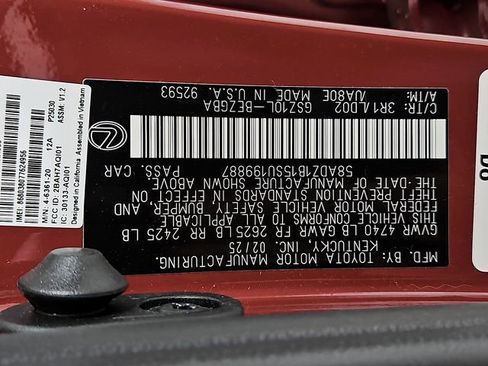 Used 2025 Lexus ES 350 w/ Premium Package image 30