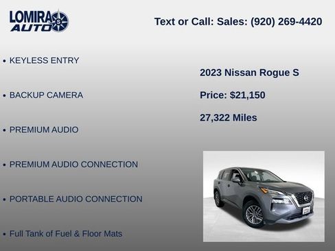 Used 2023 Nissan Rogue S AWD/4WD image 14