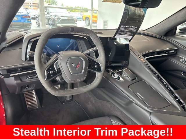 Certified 2025 Chevrolet Corvette Stingray Premium Cpe w/ Stealth Interior Trim Package RWD image 18