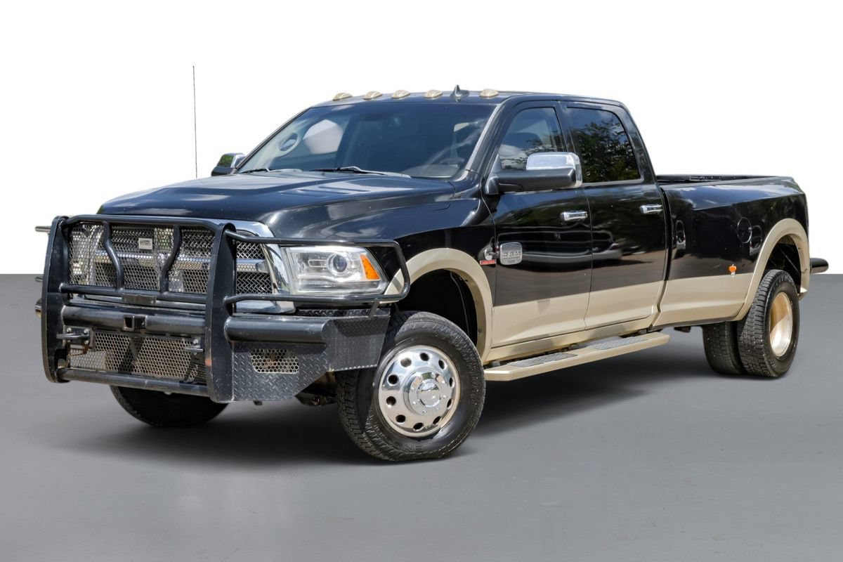 Used 2015 RAM 3500 Laramie Longhorn w/ Protection Group AWD/4WD image 4