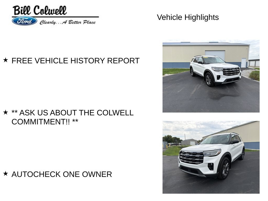 Certified 2025 Ford Explorer Active w/ Active Comfort Package AWD/4WD image 11