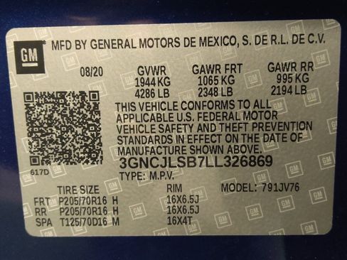 Used 2020 Chevrolet Trax LT w/ LT Convenience Package image 33