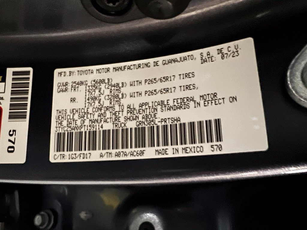 Certified 2023 Toyota Tacoma TRD Sport w/ Advanced Technology Package AWD/4WD image 39