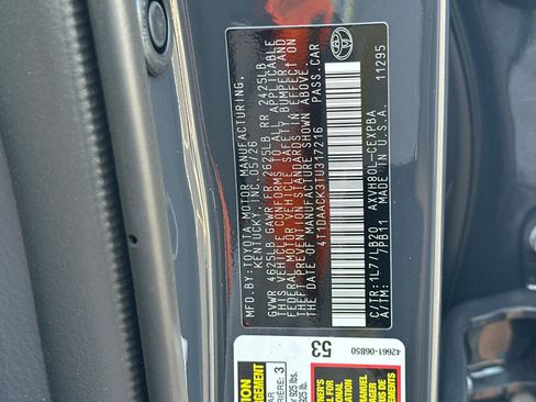 Certified 2026 Toyota Camry XSE FWD image 28