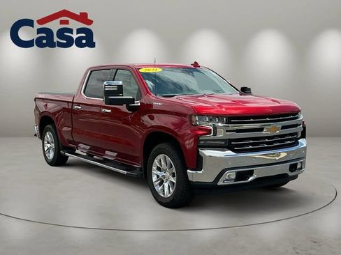 Used 2021 Chevrolet Silverado 1500 LTZ w/ Technology Package AWD/4WD image 7