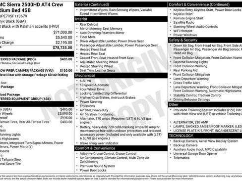 Used 2025 GMC Sierra 2500 AT4 w/ AT4 Preferred Package AWD/4WD image 31