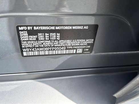 Used 2023 BMW i4 eDrive35 w/ Premium Package RWD image 42