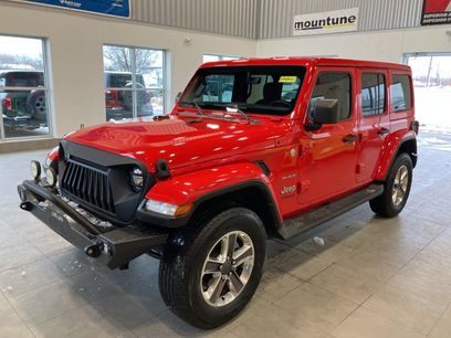 Used 2021 Jeep Wrangler Unlimited Sahara w/ Uconnect 4C Nav & Sound Group