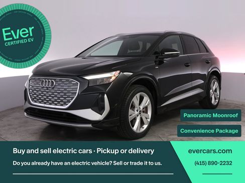 Used 2023 Audi Q4 e-tron Premium Plus w/ Premium Plus AWD/4WD image 1