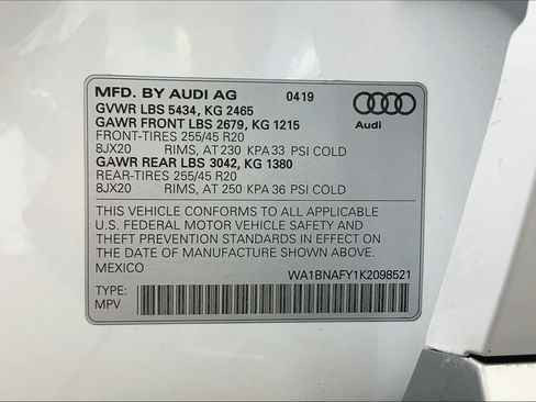 Used 2019 Audi Q5 2.0T Premium Plus w/ Premium Plus Package AWD/4WD image 34