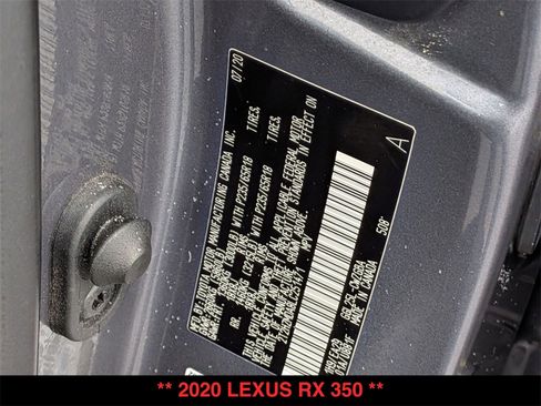 Used 2020 Lexus RX 350 AWD w/ Premium Package image 30