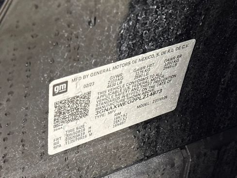 Used 2023 Chevrolet Equinox RS w/ RS Leather Package AWD/4WD image 14