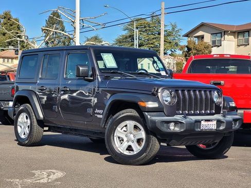Used 2021 Jeep Wrangler Unlimited Sport image 2