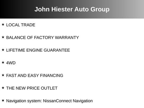 Used 2022 Nissan Pathfinder Platinum AWD/4WD image 10