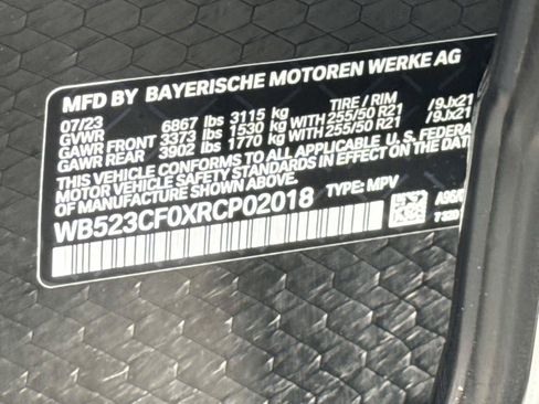 Certified 2024 BMW iX xDrive50 w/ Sport Package AWD/4WD image 30