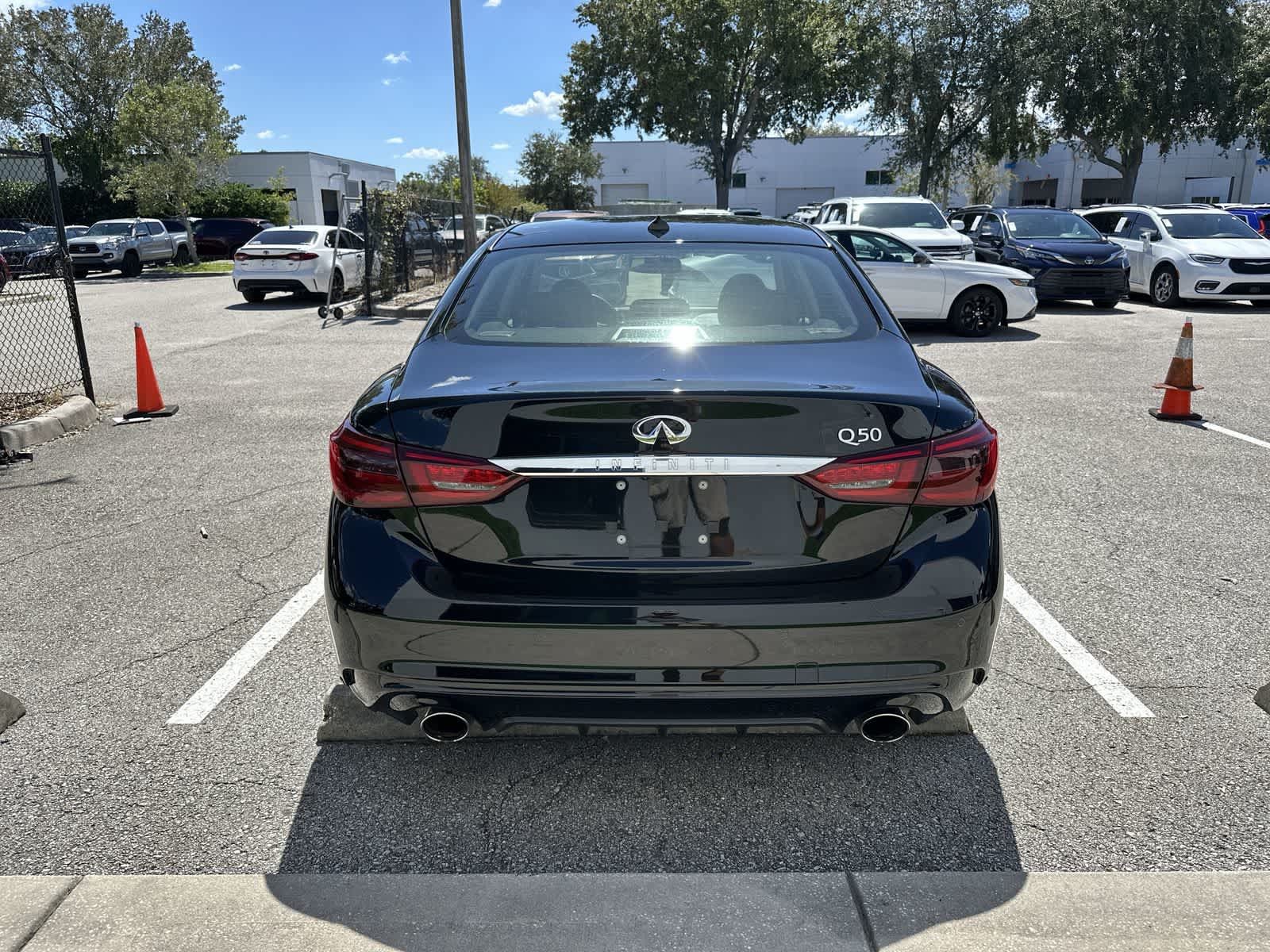 Used 2024 INFINITI Q50 Luxe w/ Cargo Package RWD image 7