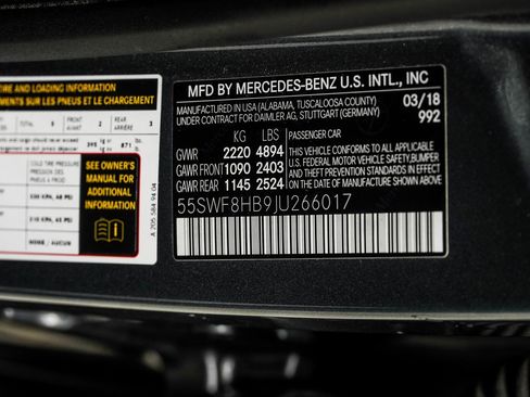 Used 2018 Mercedes-Benz C 63 AMG S w/ Driver Assistance Package image 44