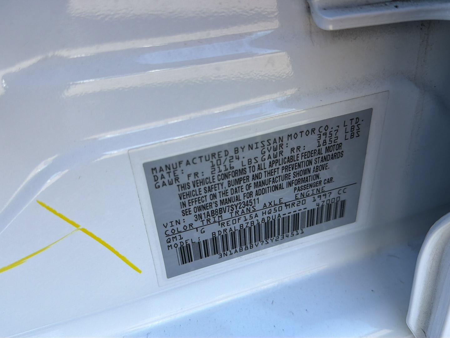 Used 2025 Nissan Sentra S FWD image 28