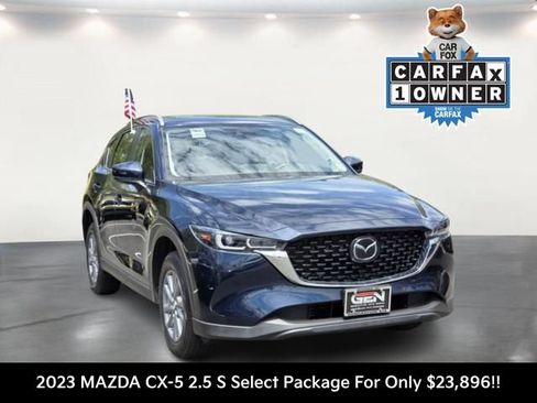 Used 2023 MAZDA CX-5 AWD 2.5 S w/ Select Package image 1