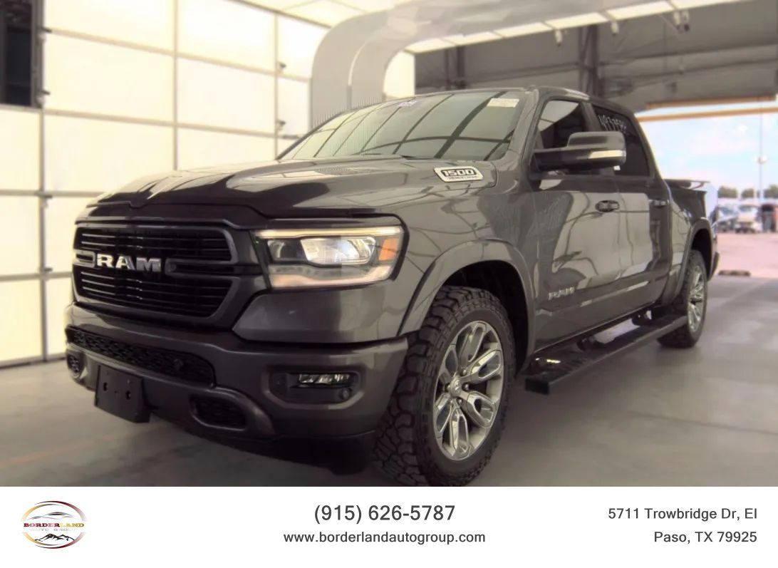 Used 2021 RAM 1500 Laramie w/ Sport Appearance Package RWD image 1