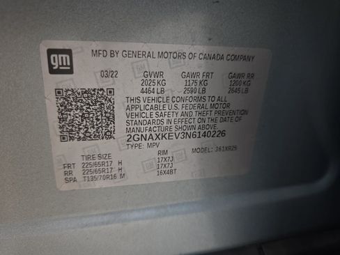 Used 2022 Chevrolet Equinox LT FWD image 30