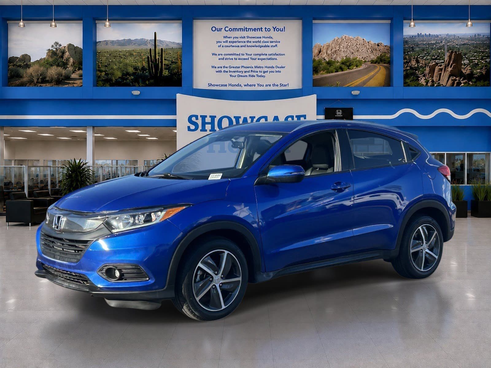 Certified 2021 Honda HR-V EX-L image 2