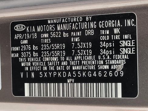 Used 2019 Kia Sorento SX w/ SX Touring Package image 28