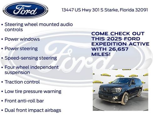 Certified 2025 Ford Expedition Active image 27
