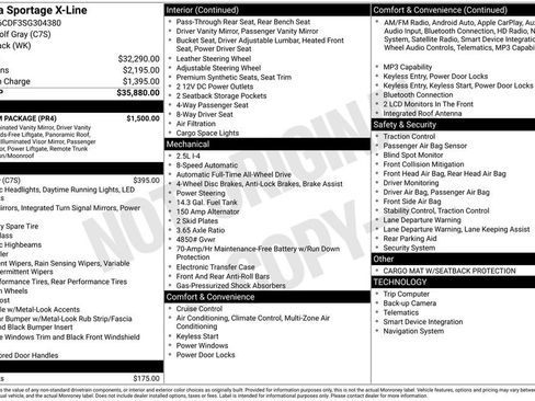 Used 2025 Kia Sportage X-Line w/ Premium Package AWD/4WD image 6