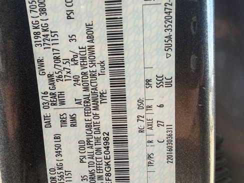 Used 2016 Ford F150 XLT w/ Equipment Group 301A Mid AWD/4WD image 14