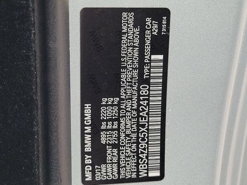 Used 2018 BMW M4 Convertible RWD image 29