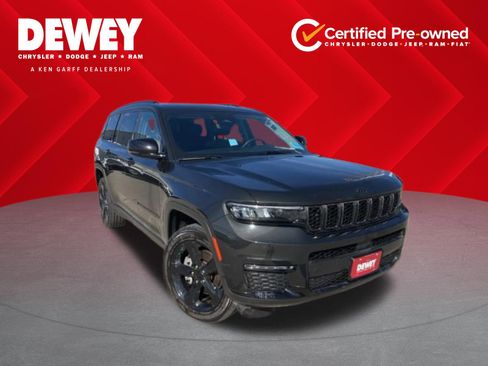 Certified 2023 Jeep Grand Cherokee L Limited w/ Black Appearance Package image 1