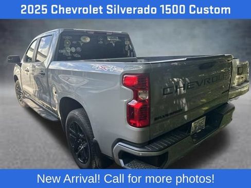 Used 2025 Chevrolet Silverado 1500 Custom w/ LPO, Dark Essentials Package AWD/4WD image 3