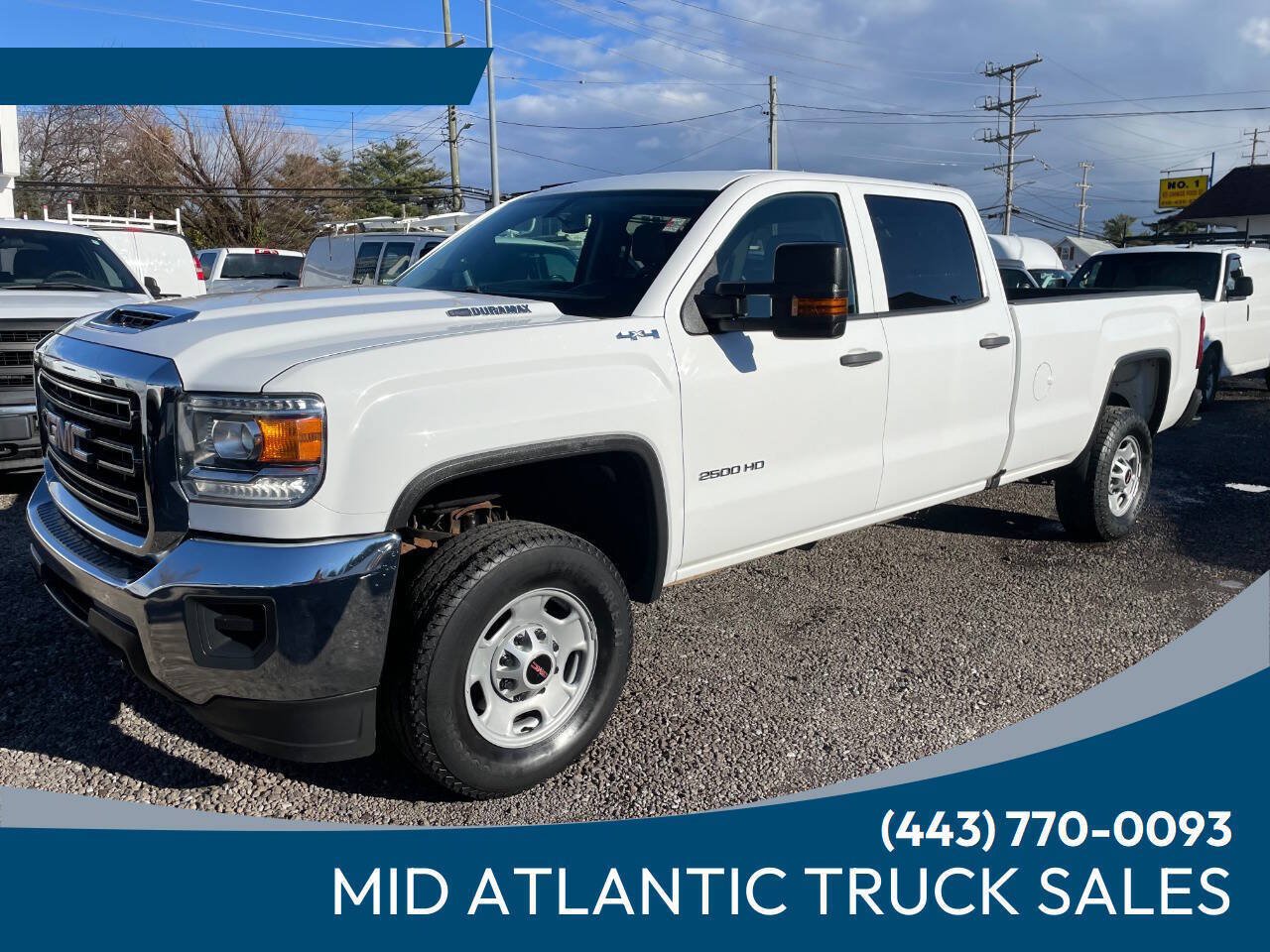 Used 2019 GMC Sierra 2500 4x4 Crew Cab w/ Sierra Convenience Package image 1