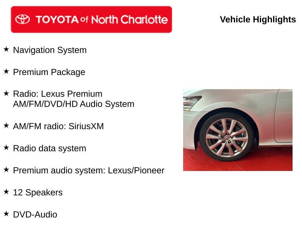 Used 2015 Lexus GS 350 w/ Premium Package RWD image 5