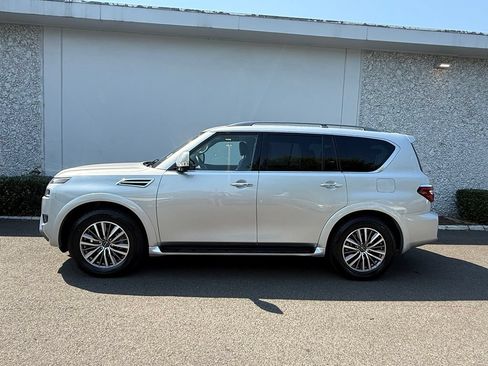 Certified 2023 Nissan Armada SL w/ Captain's Chairs Package AWD/4WD image 3