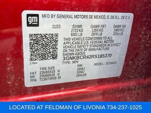 Used 2024 Chevrolet Blazer LT w/ Convenience Package FWD image 10